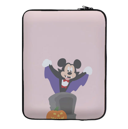 Vampire Mouse Halloween Laptop Sleeve