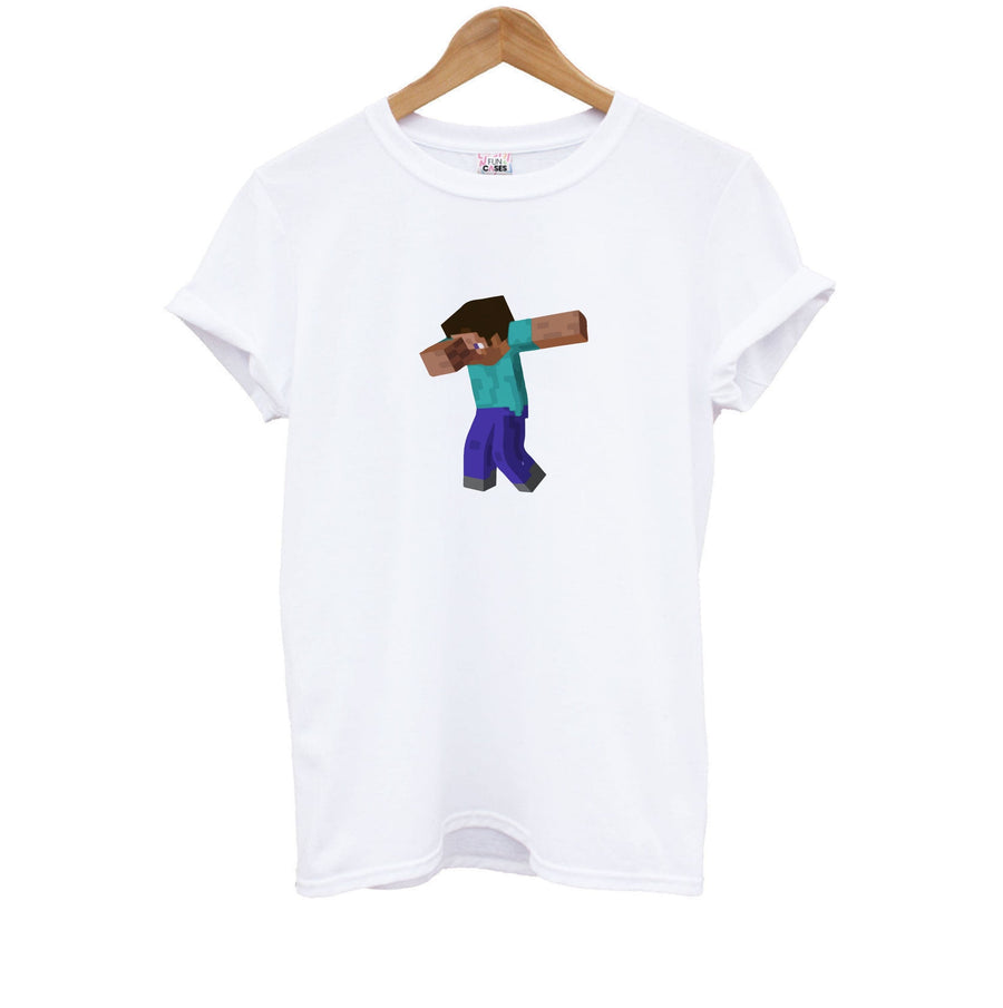 Steve Dab - Minecraft Kids T-Shirt