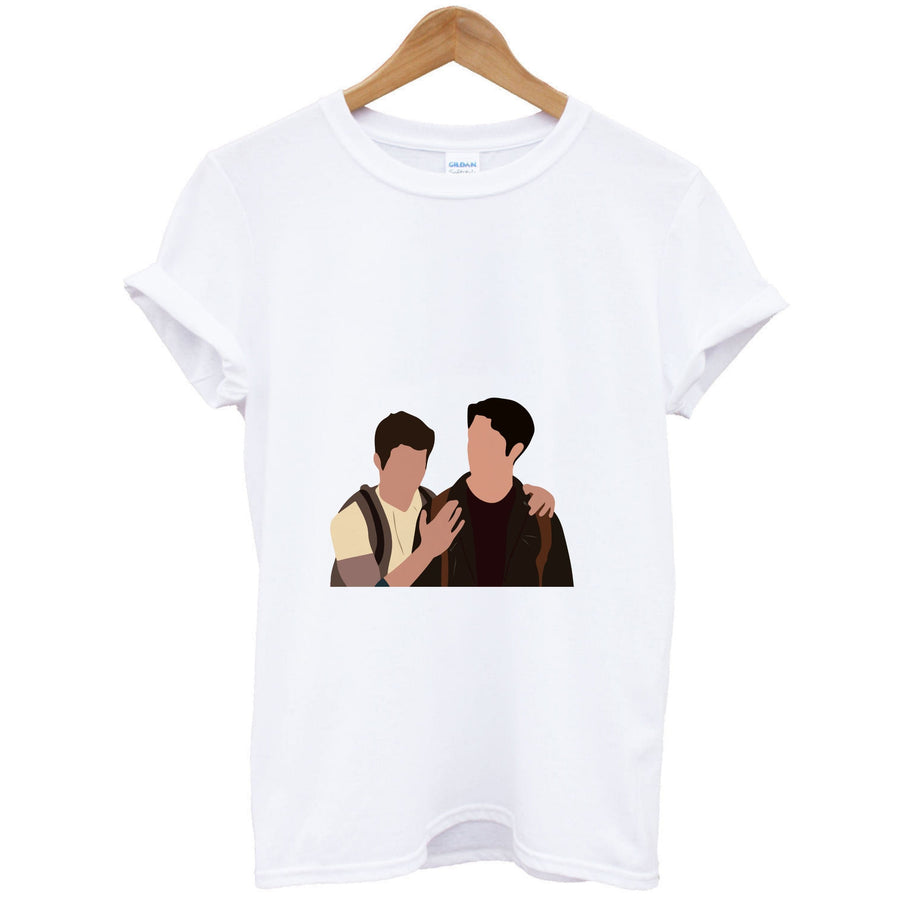 Scott and Stiles - Teen Wolf  T-Shirt