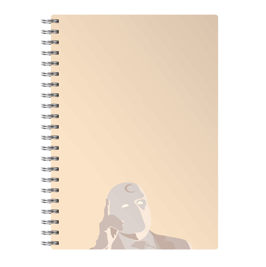 Pointing Up - Moon Knight Notebook