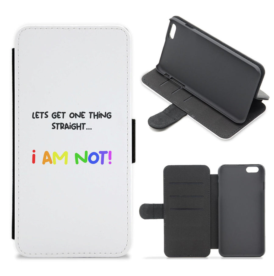 I Am Not - Pride Flip / Wallet Phone Case