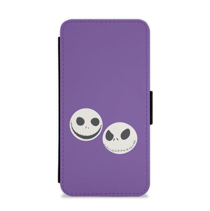 Skellington Heads - TNBC Flip / Wallet Phone Case