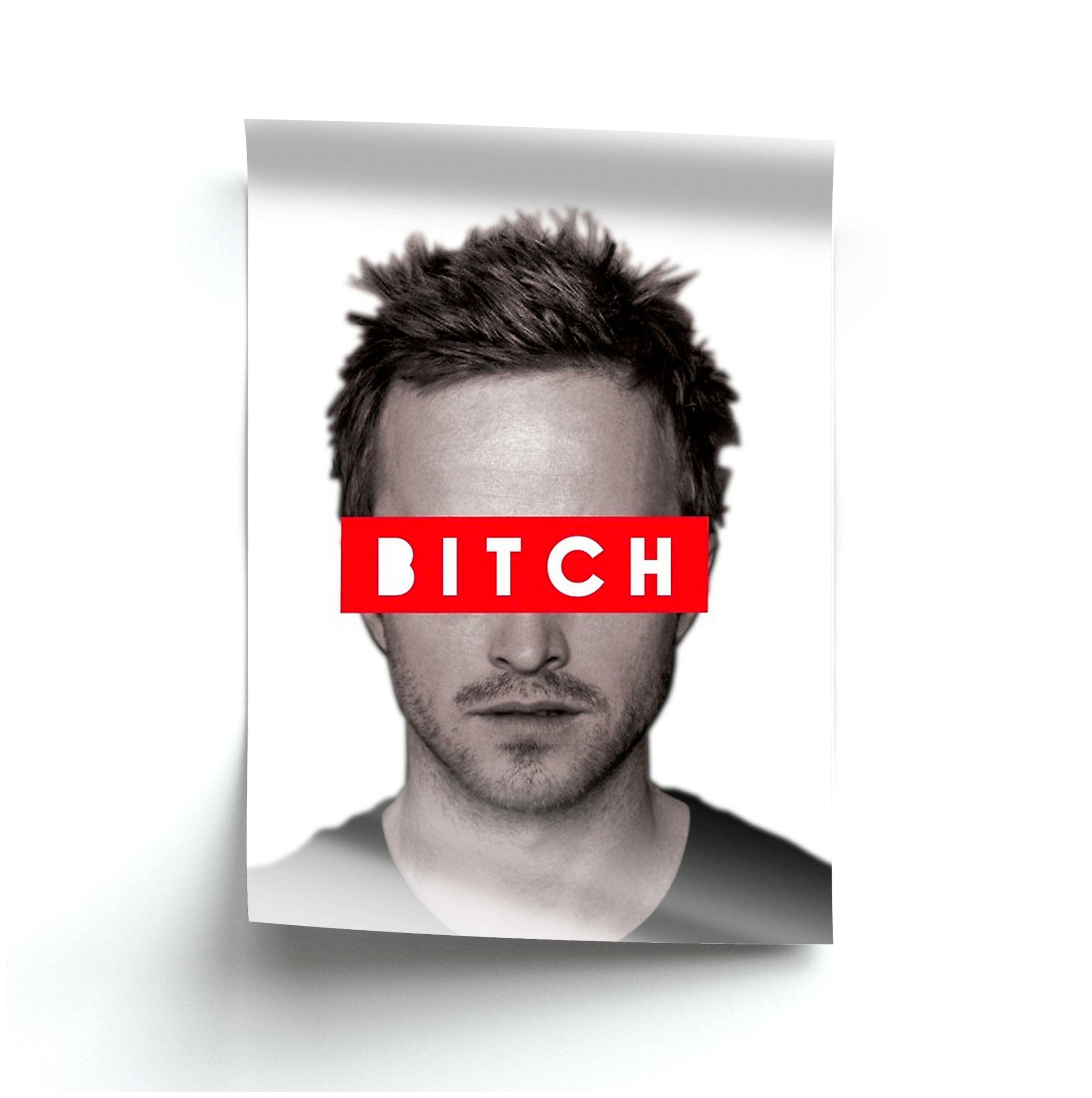 Jesse Pinkman - Bitch. Poster