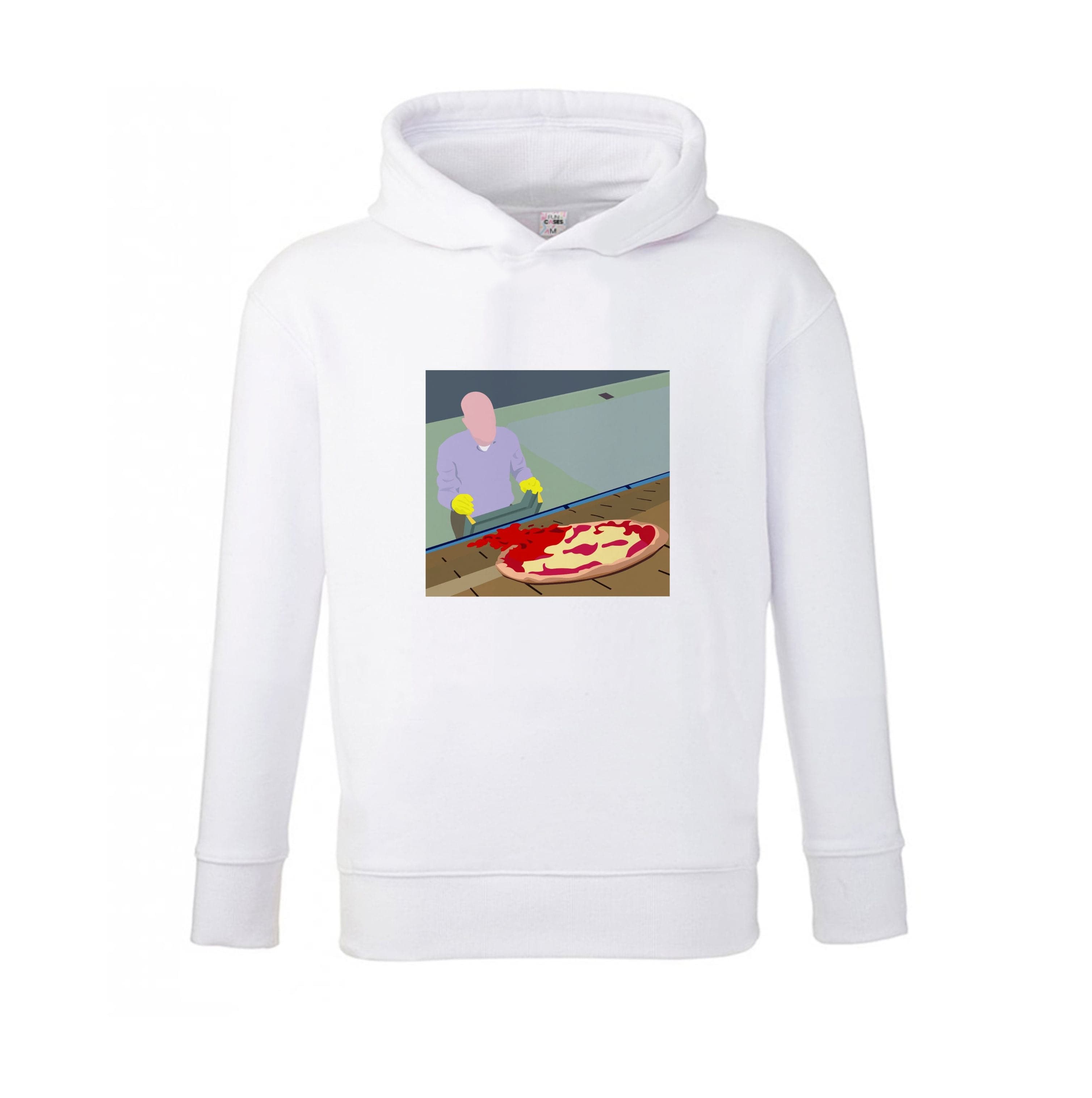 Pizza On The Roof Kids Hoodie