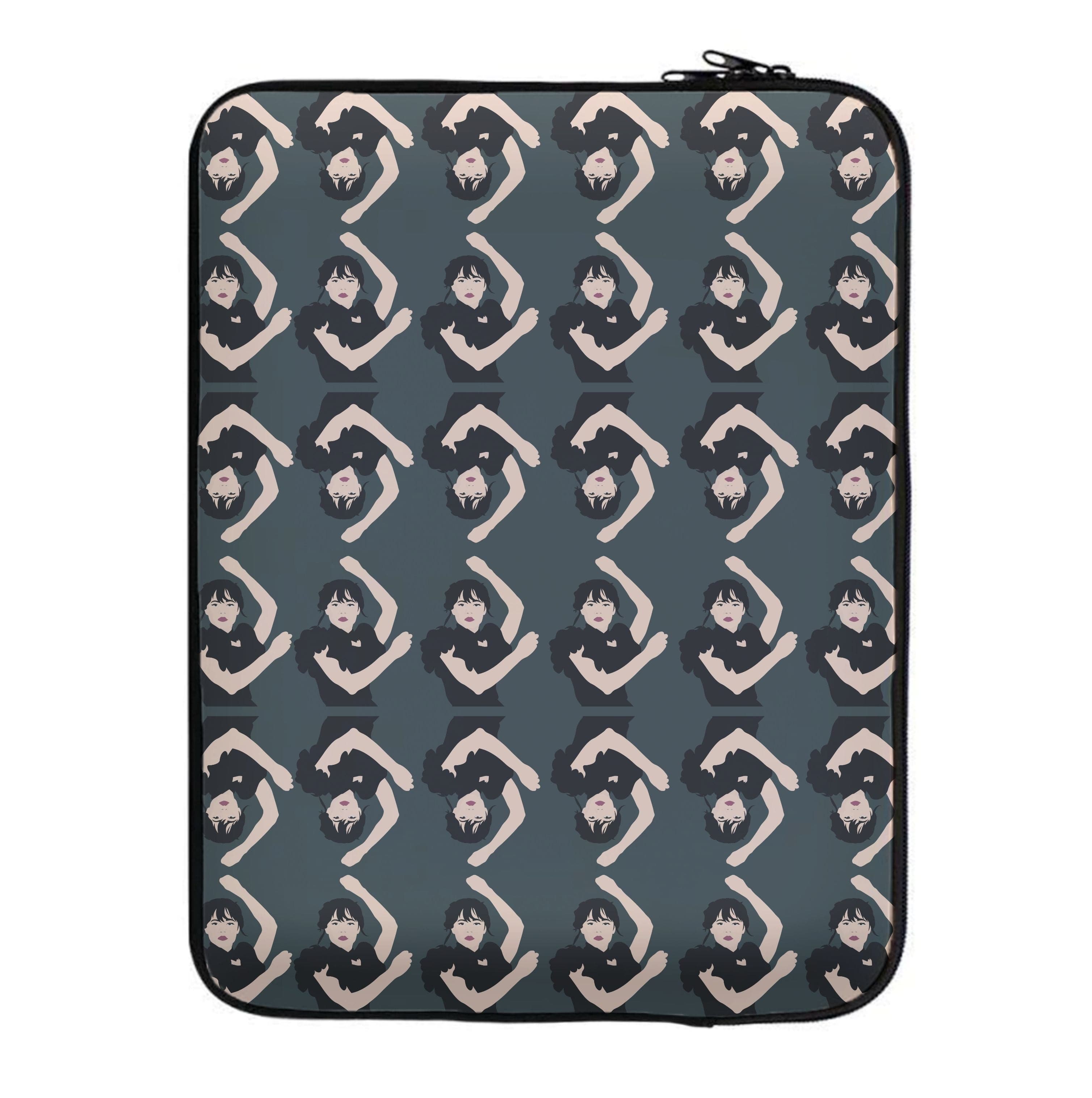 Dancing Pattern Wednesday Laptop Sleeve