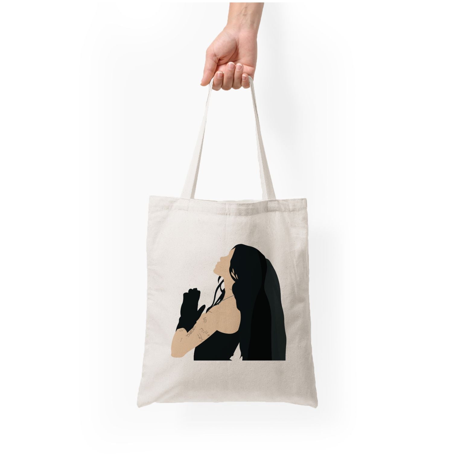 Praying - Nessat Tote Bag