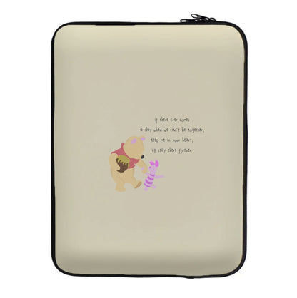 I'll Stay There Forever - Winnie Laptop Sleeve