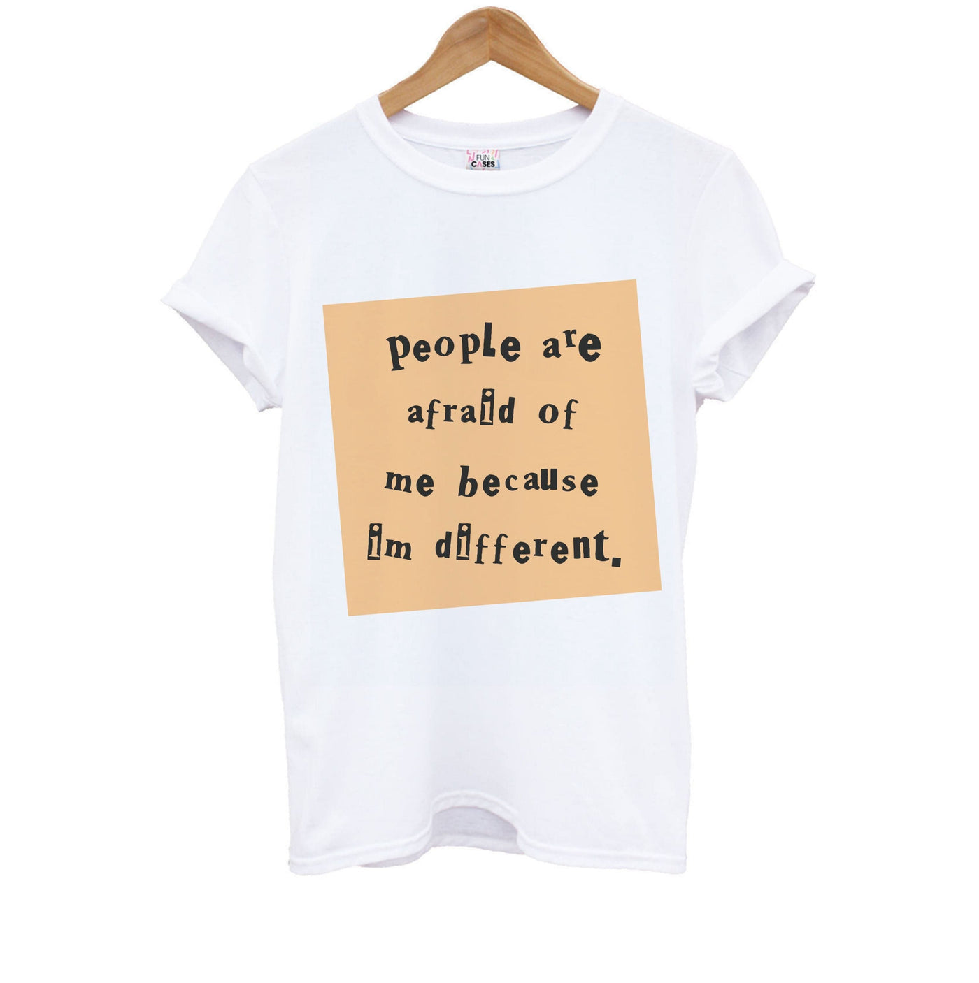 People Are Afraid Of Me - Edward Scissorhands Kids T-Shirt