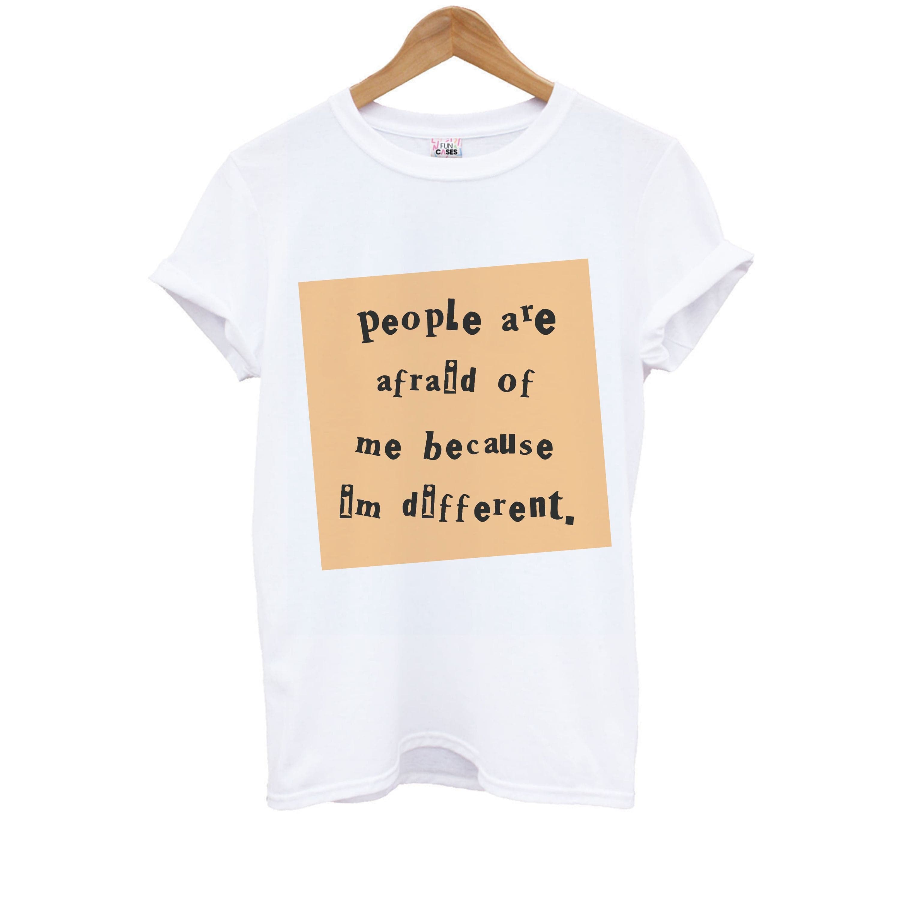 People Are Afraid Of Me - Scissorhands Kids T-Shirt