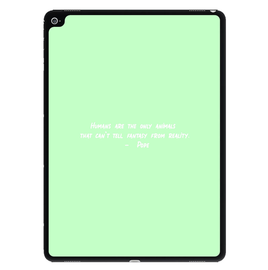 Humans And Reality Pope - Outer Banks iPad Case