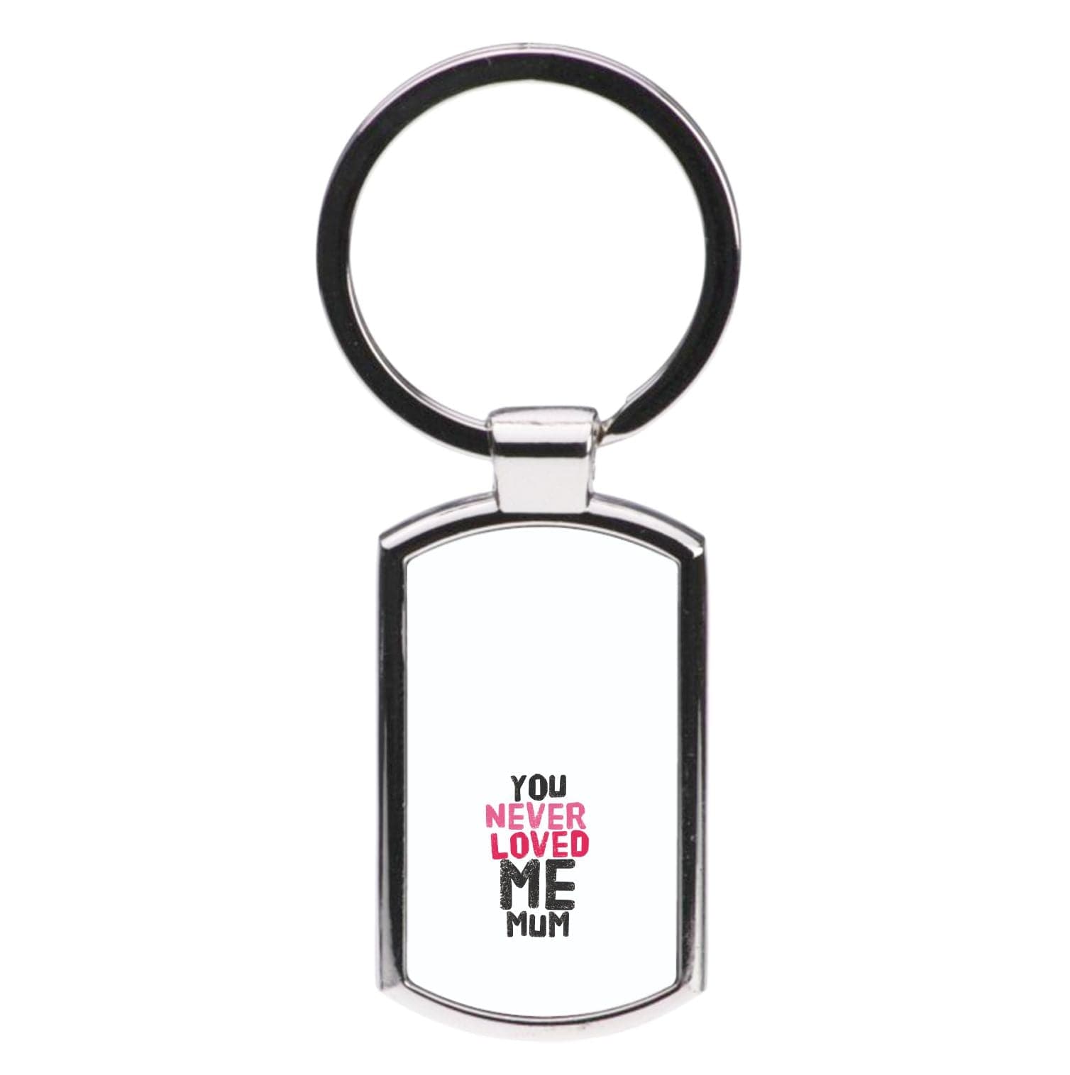 You Never Loved Me Mum Luxury Keyring