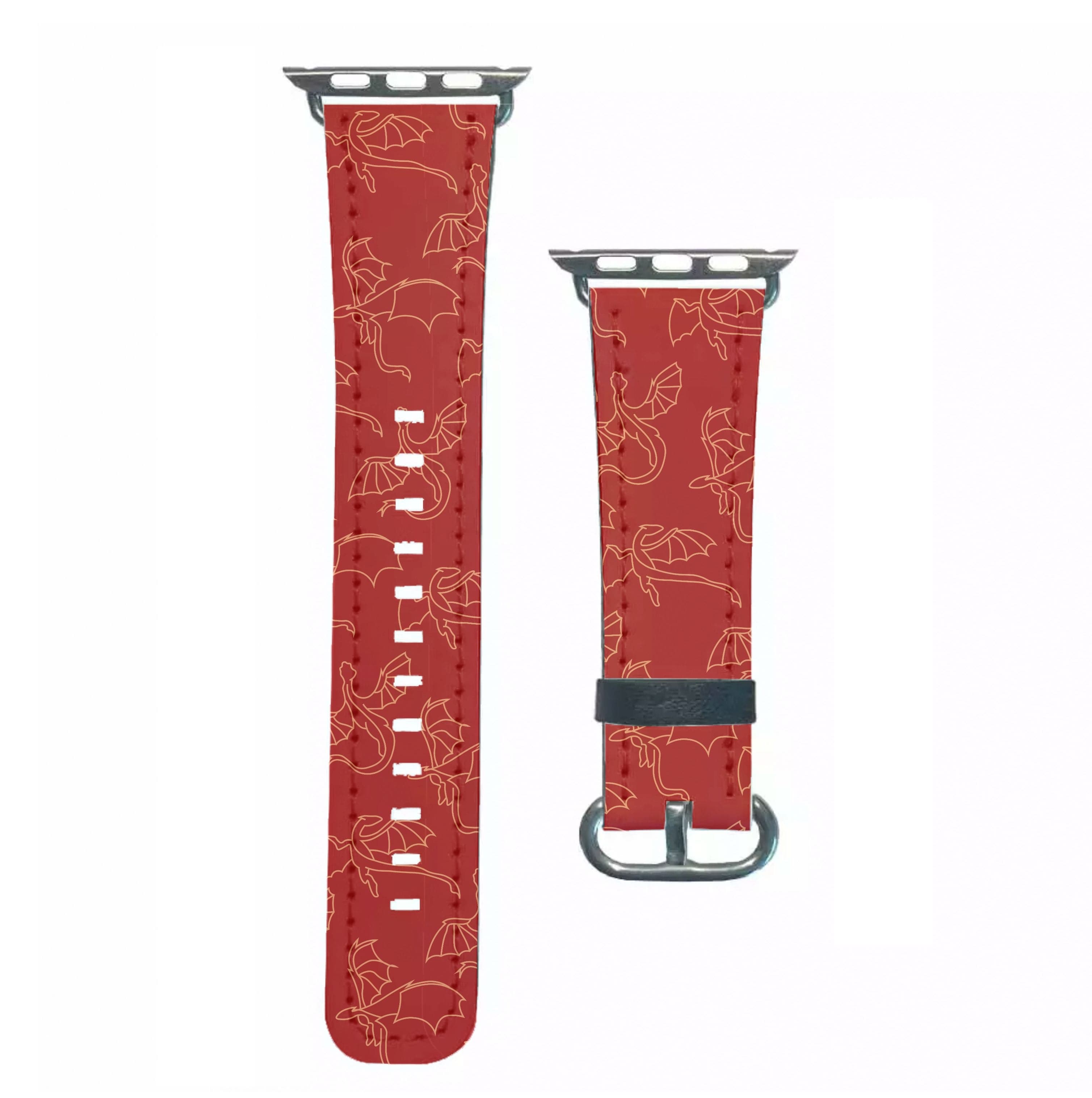 Flying Dragons - Dragon Patterns Apple Watch Strap