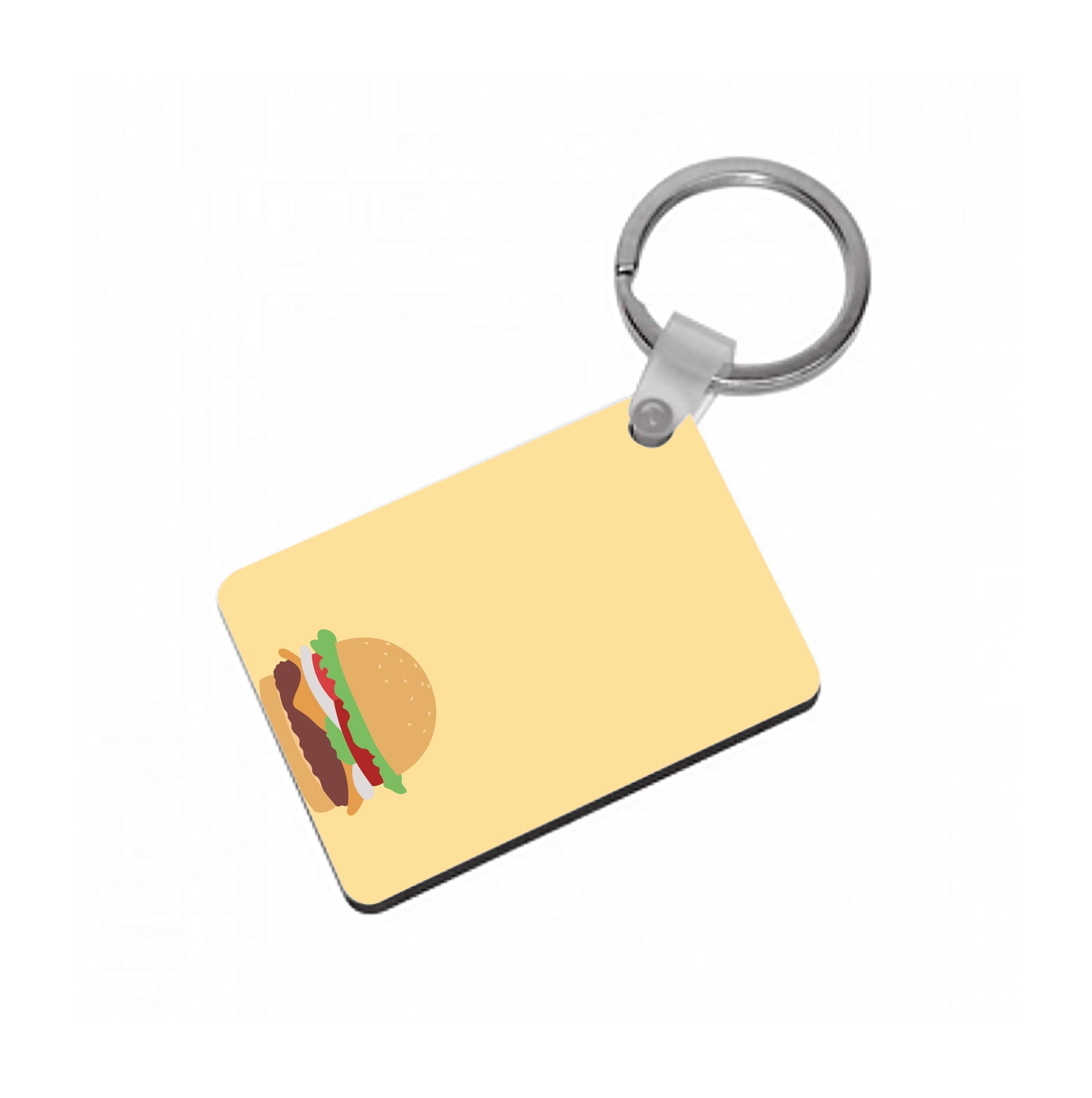 Krabby Patty Keyring