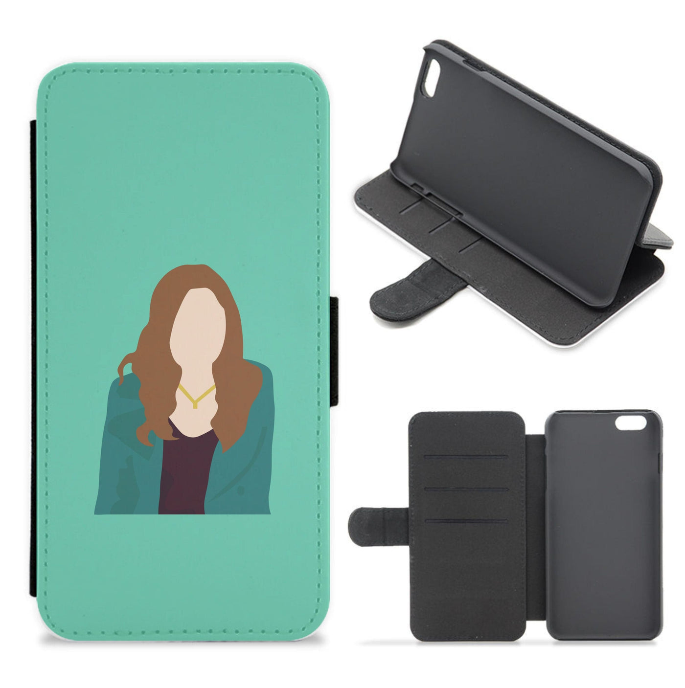 Amy Pond - Doctor Who Flip / Wallet Phone Case