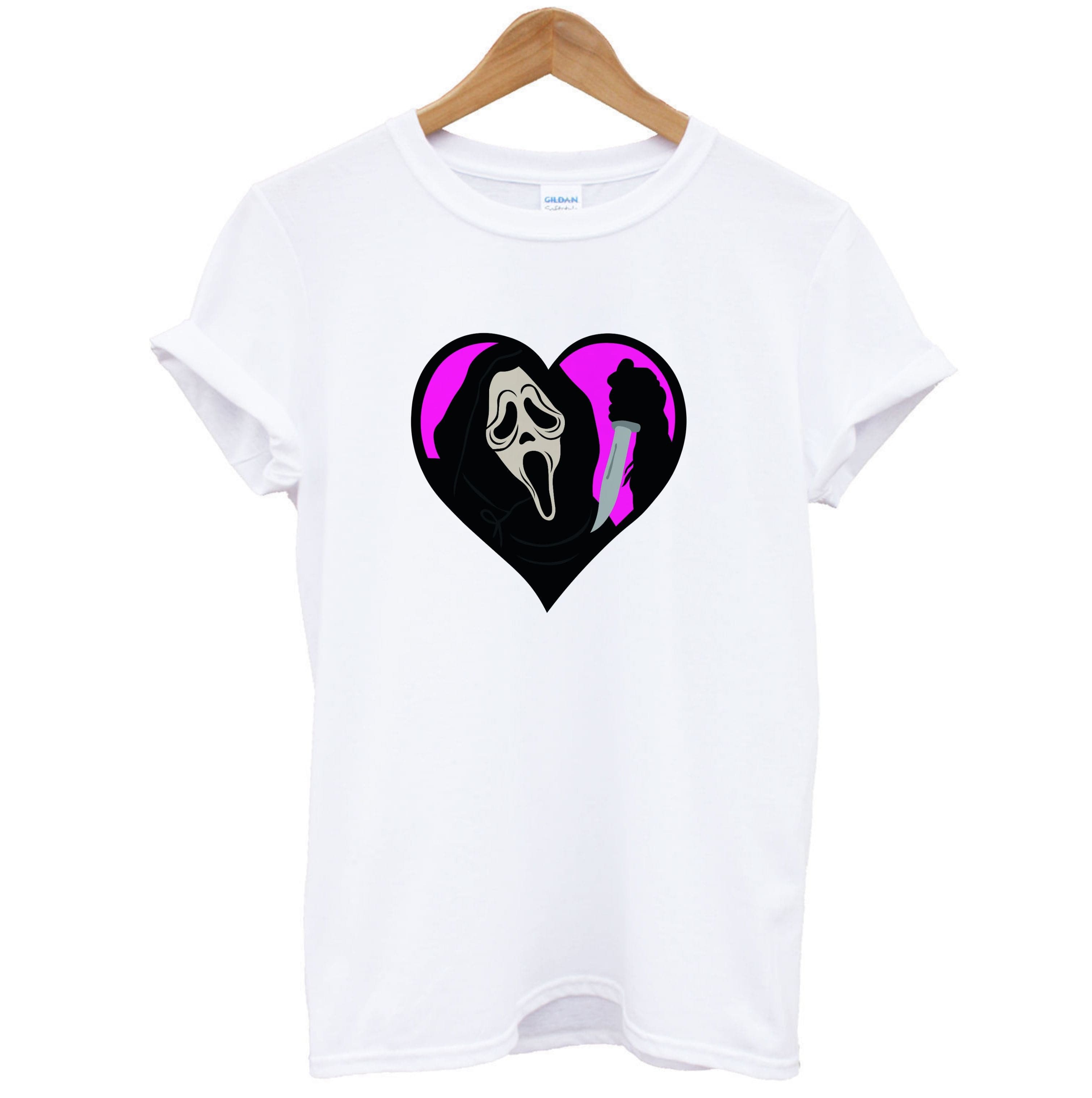 Heart face - Halloween T-Shirt