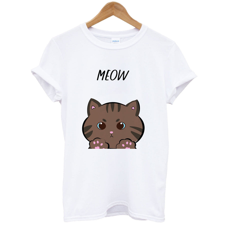 Meow Purple - Cats T-Shirt