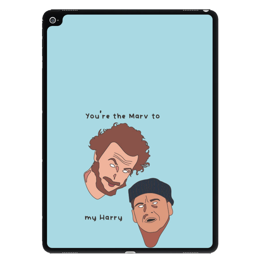 You're The Marv To My Harry - Home Alone iPad Case