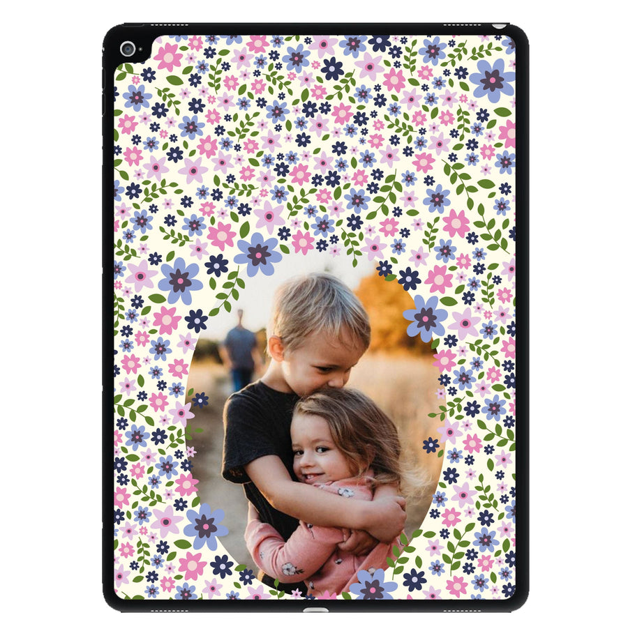 Detailed Flower Pattern - Personalised Mother's Day iPad Case