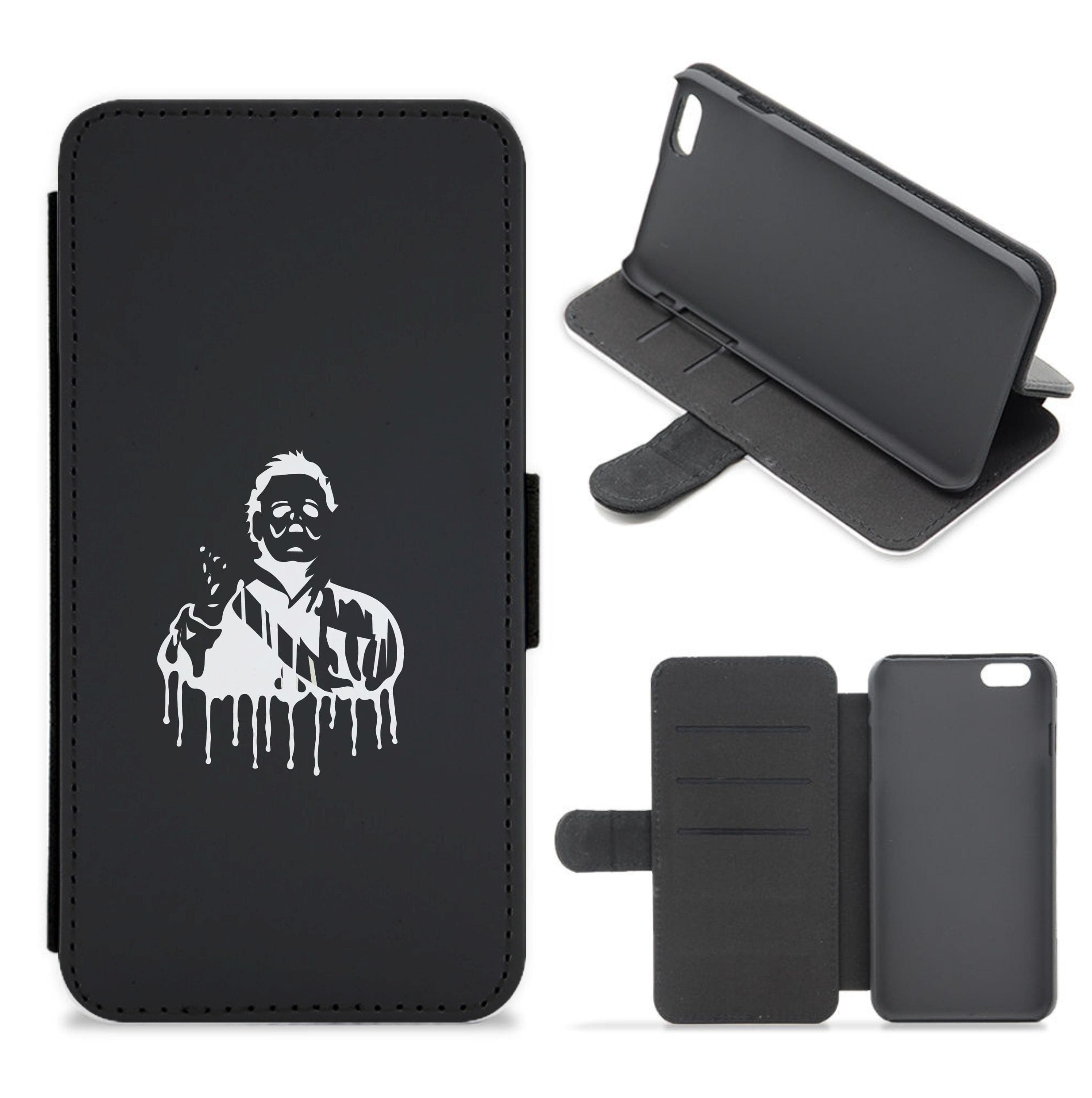 Black & White - Myers Flip / Wallet Phone Case