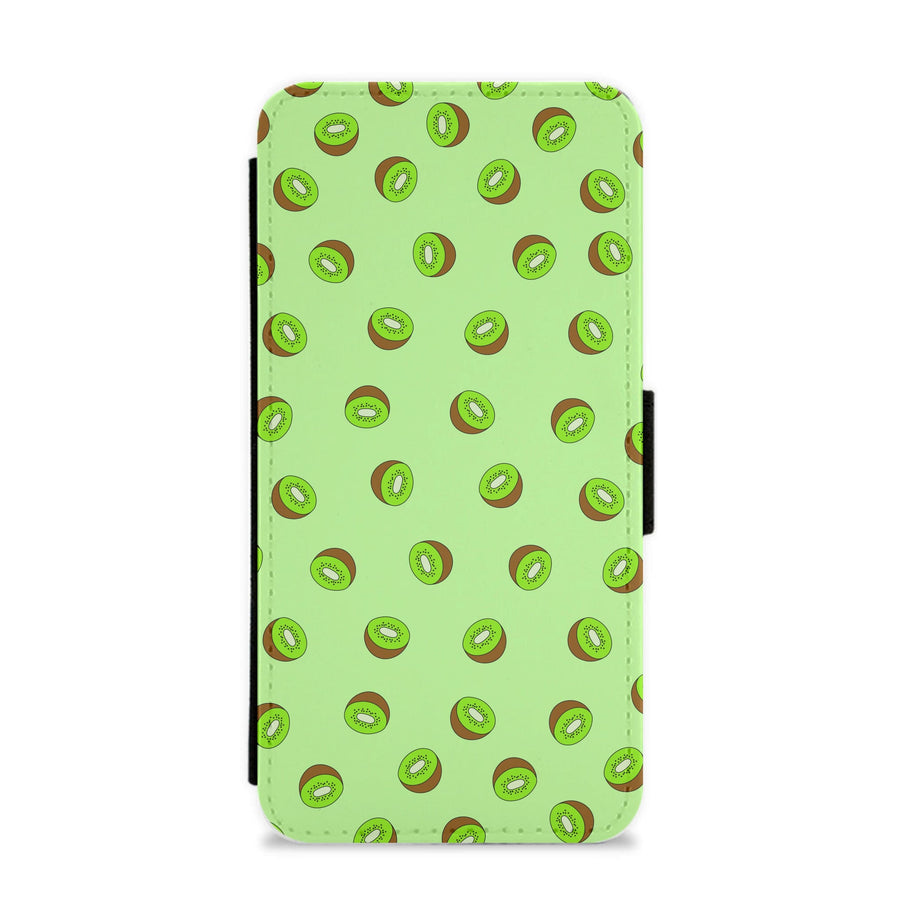 Kiwis - Fruit Patterns Flip / Wallet Phone Case