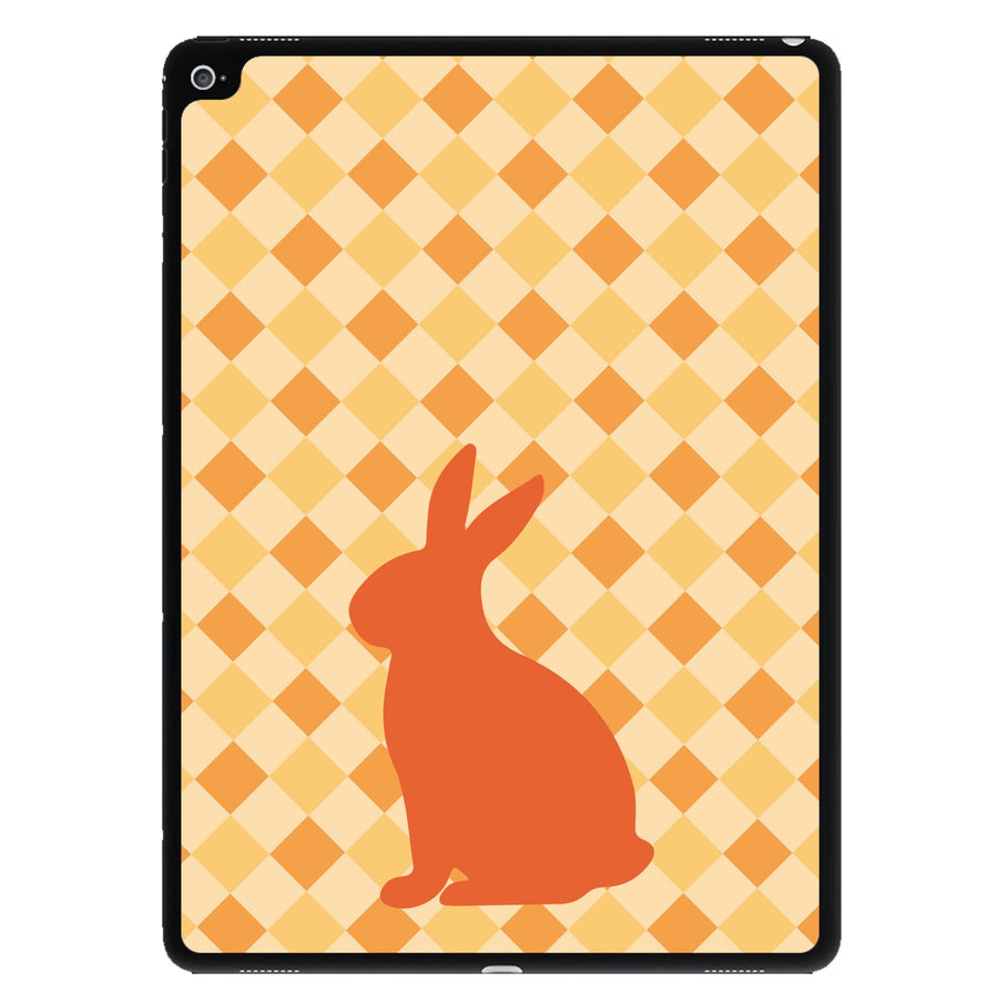 Orange Rabbit - Easter Patterns iPad Case