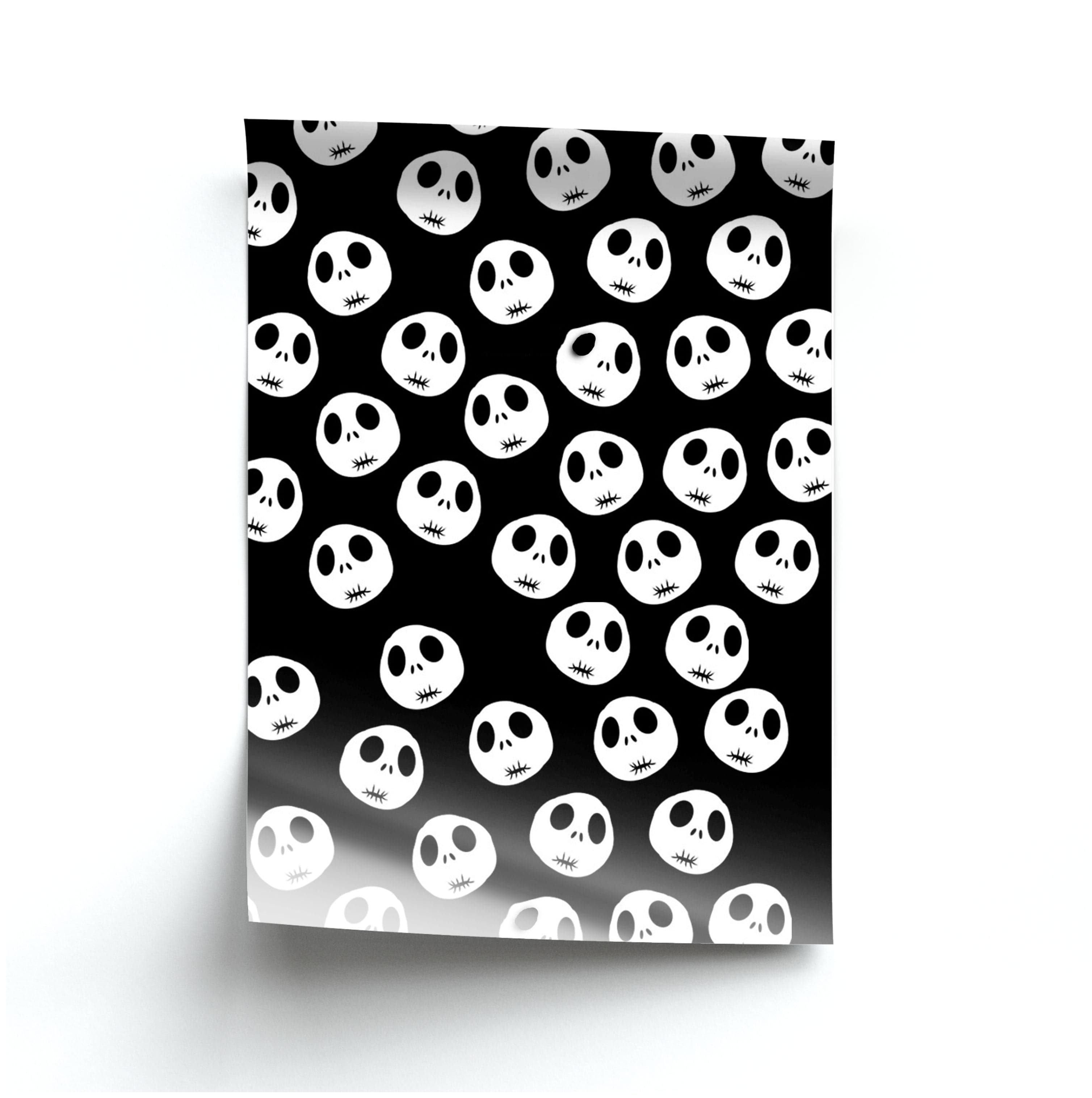 Jack Skellington Pattern - TNBC Poster