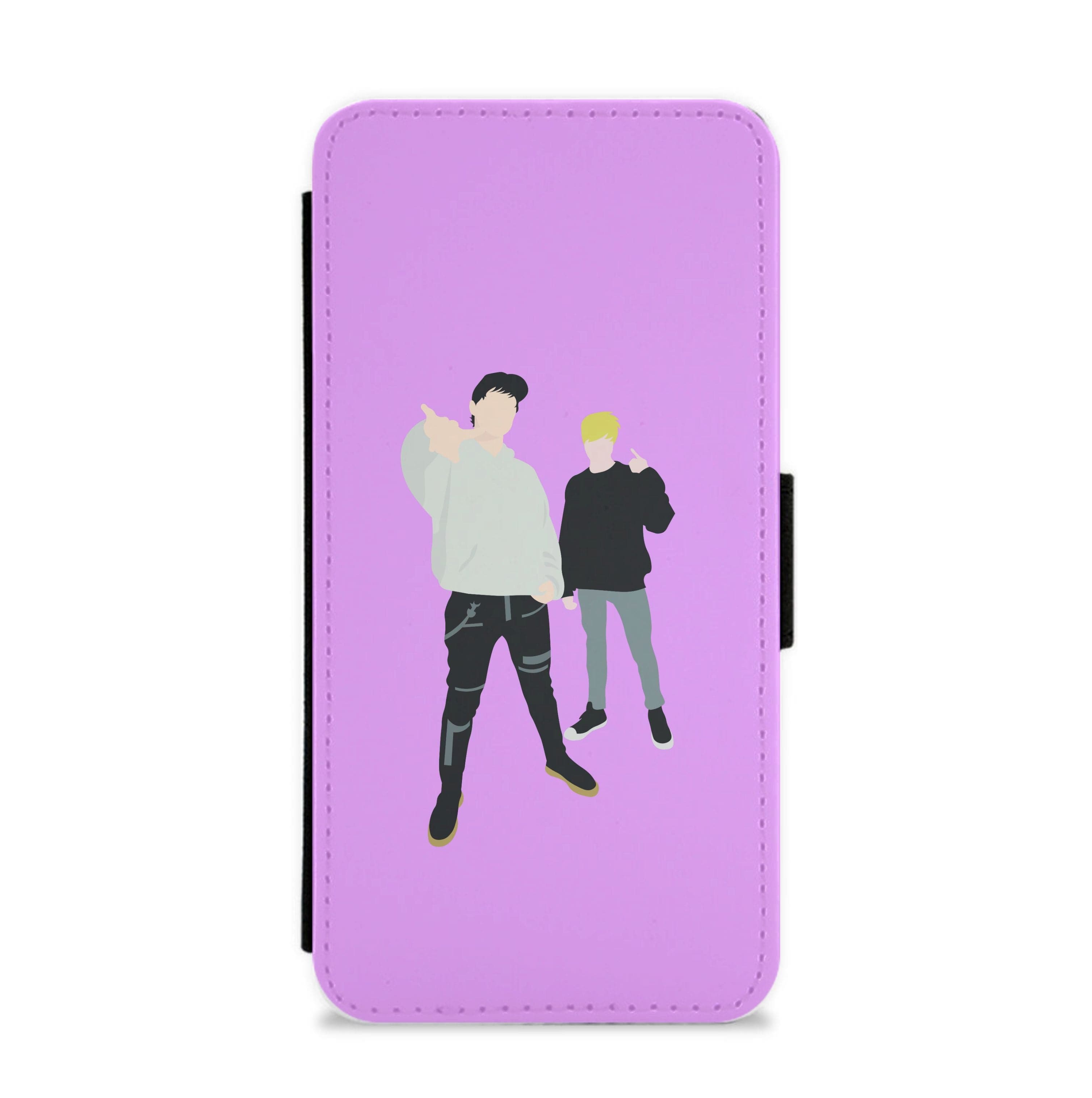 Standing - S & C Flip / Wallet Phone Case