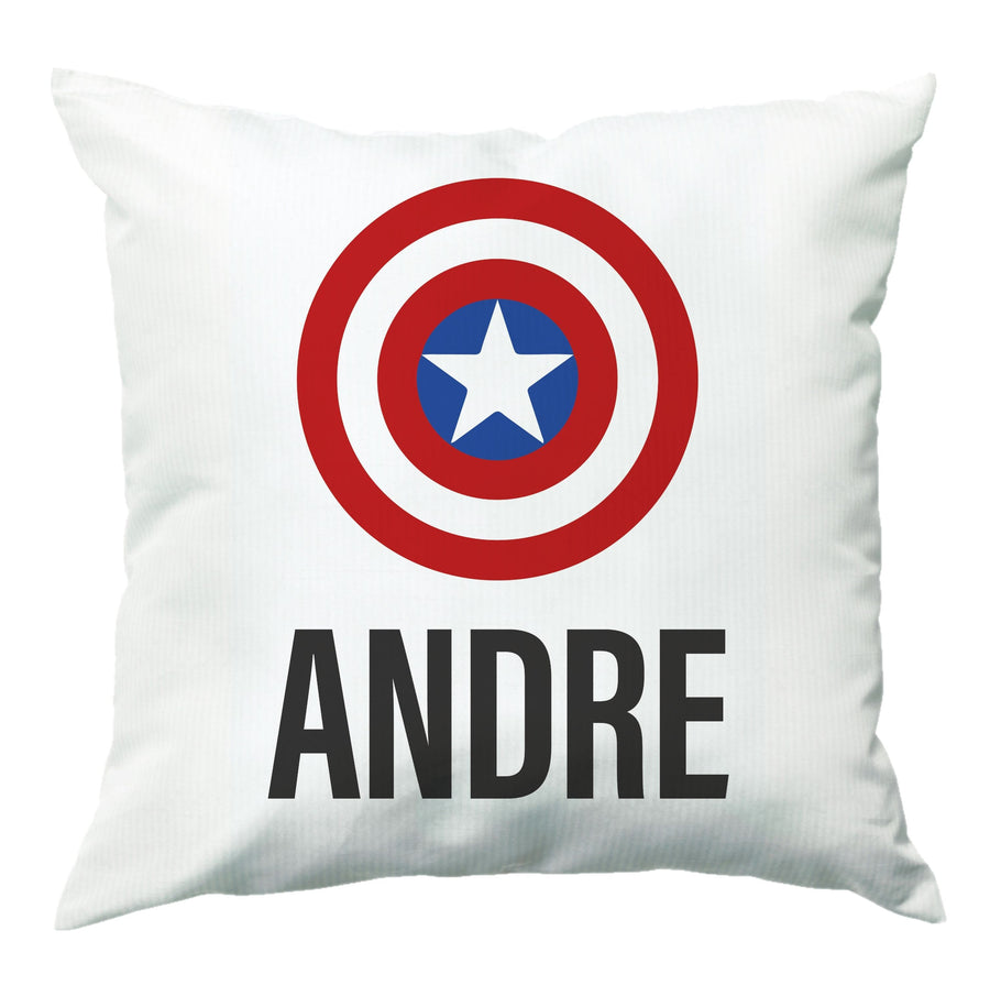 Captain America - Personalised Marvel Cushion