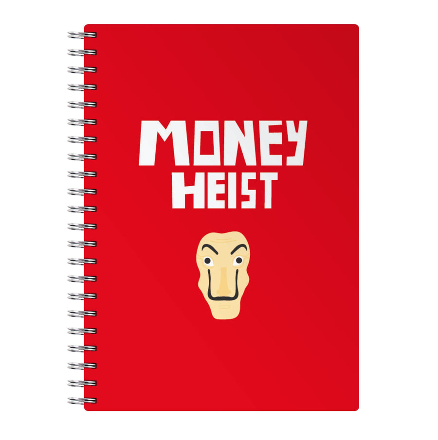 Money Heist Mask Notebook