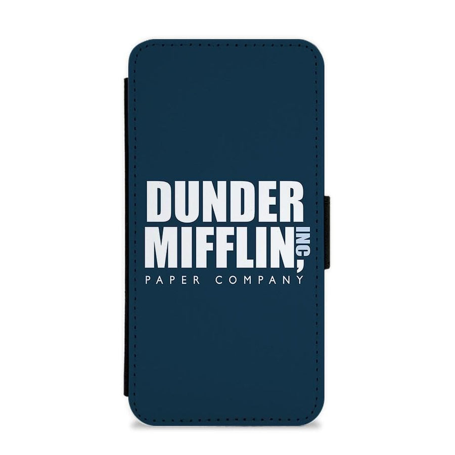 Dunder Mifflin Logo - The Office Flip / Wallet Phone Case - Fun Cases