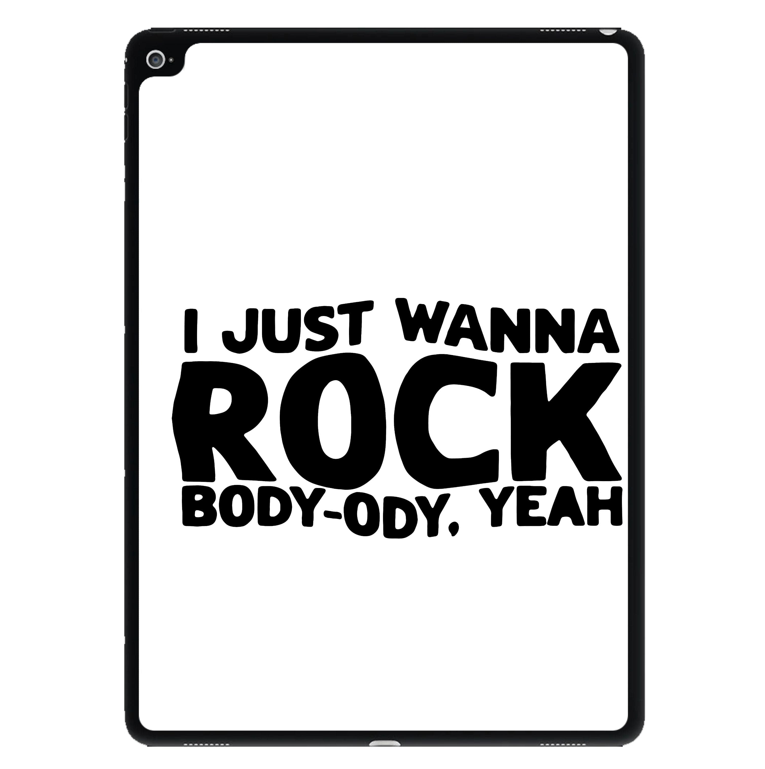 I Just Wanna Rock - TikTok Trends iPad Case