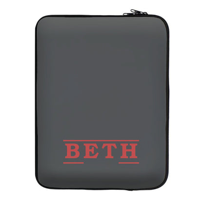 Title - Personalised Stranger Laptop Sleeve