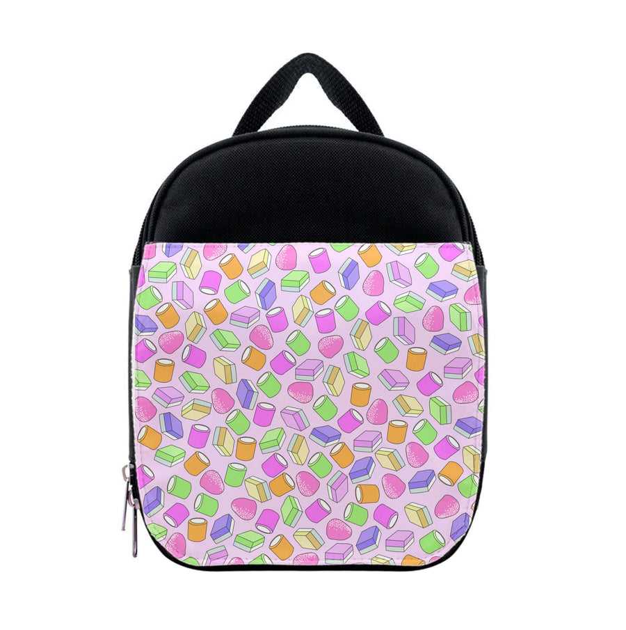 Pink Dolly Mix - Sweets Patterns Lunchbox