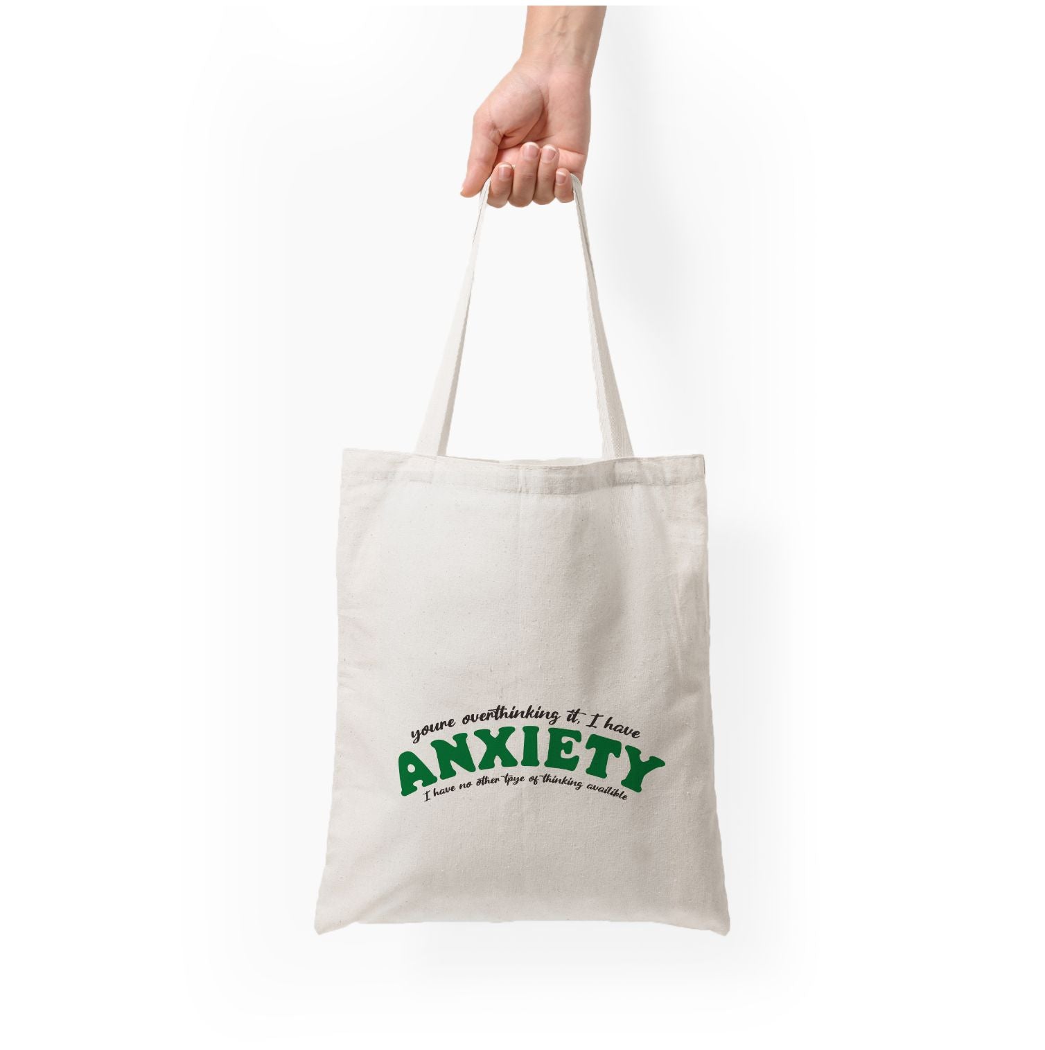 You're Overthinking It Tote Bag