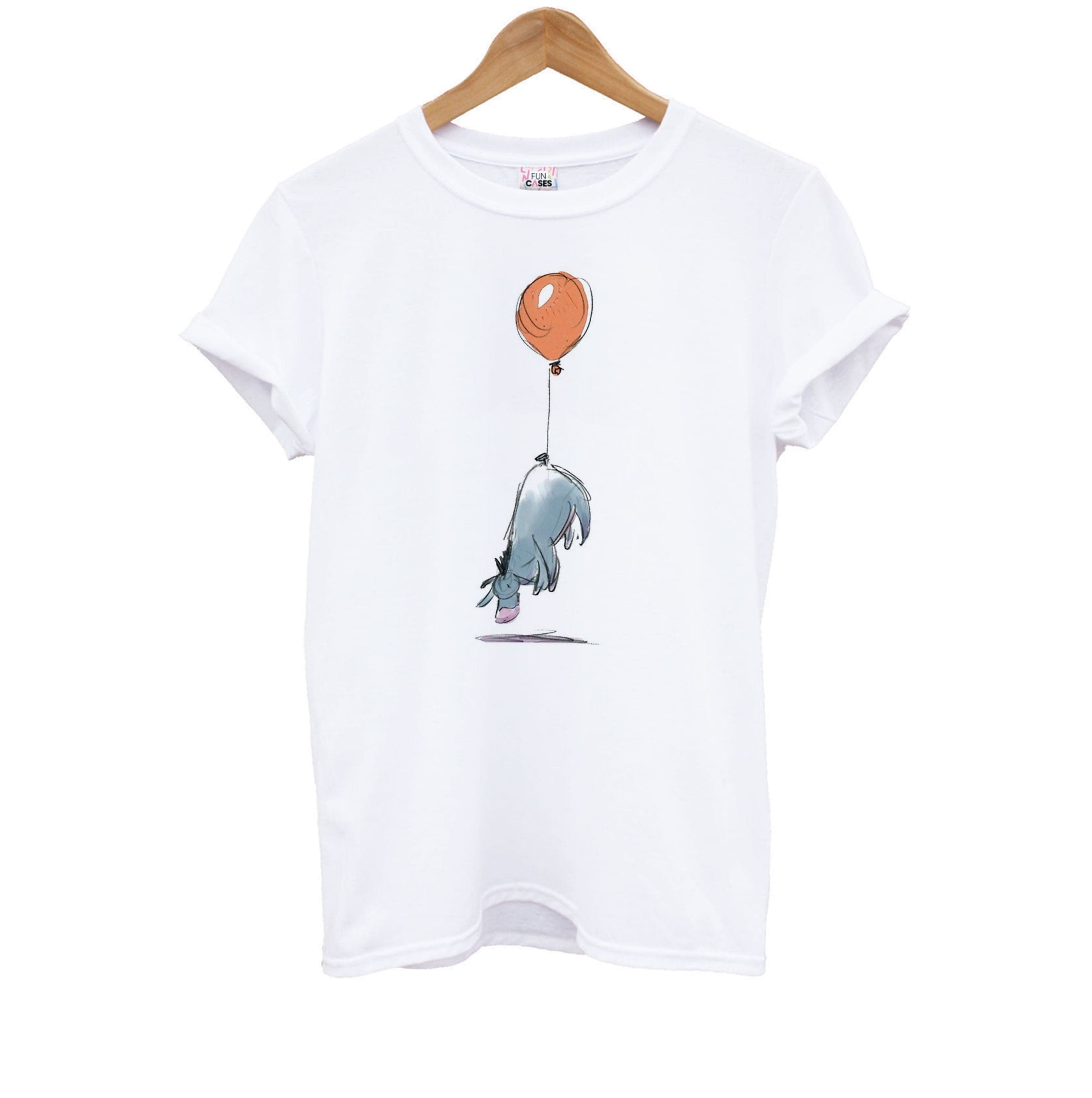 Donkey And His Balloon Kids T-Shirt