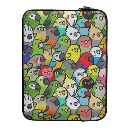 Everybirdy Pattern Laptop Sleeve