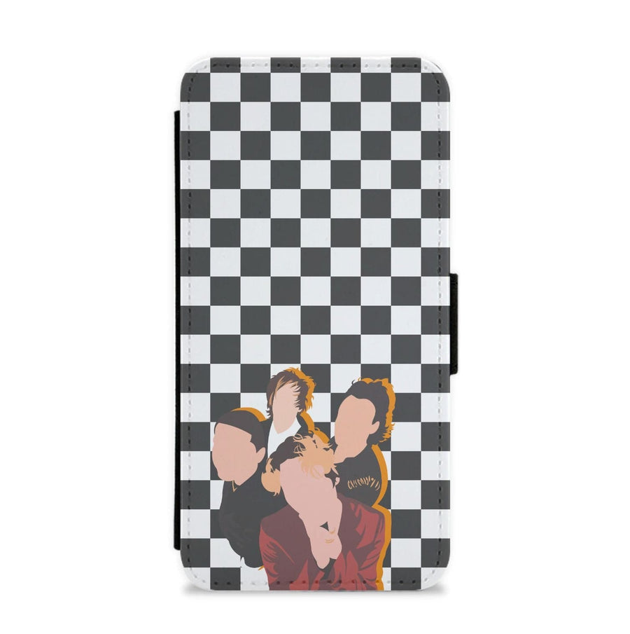 Group Photo - 5 Seconds Of Summer  Flip / Wallet Phone Case