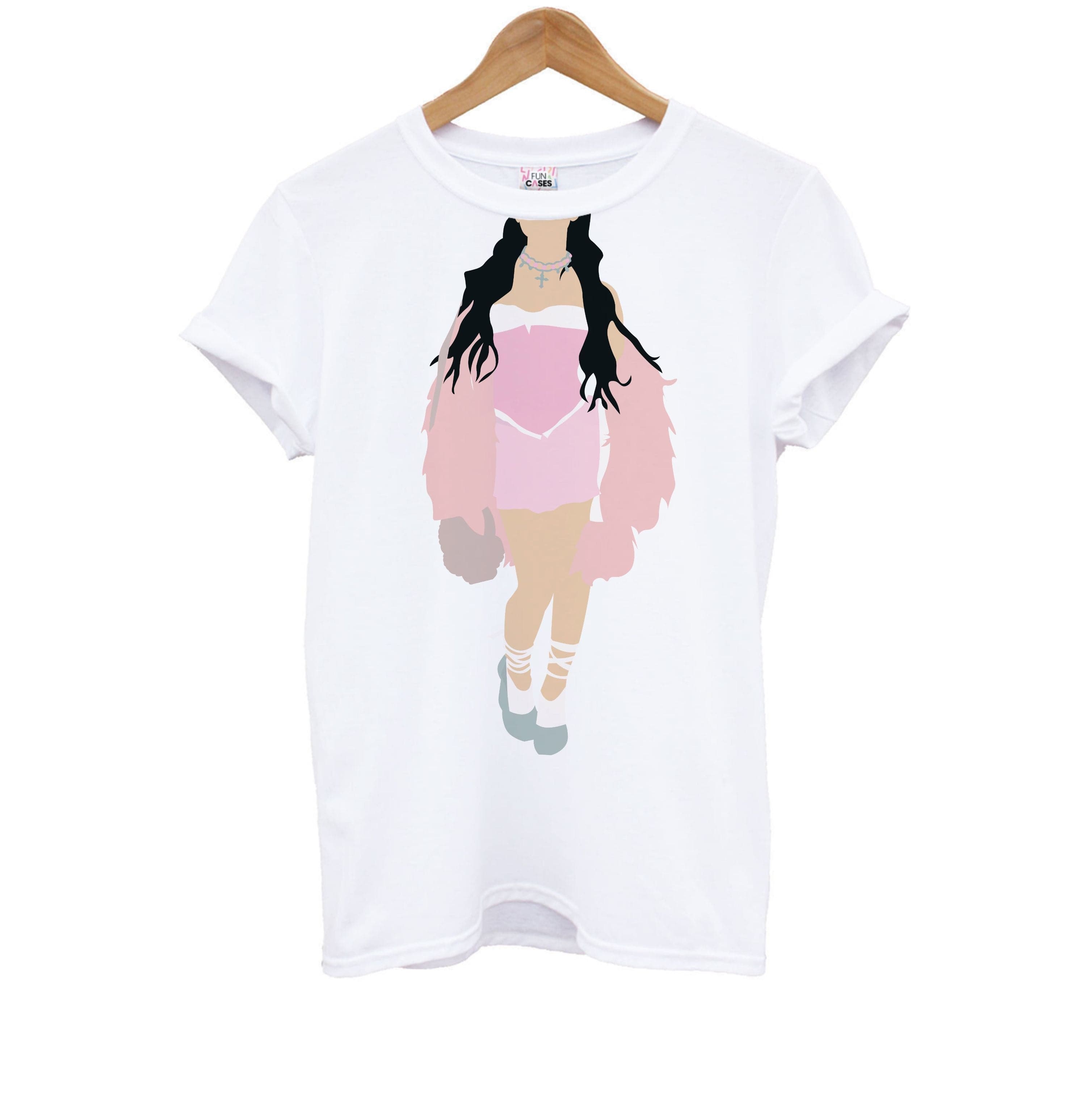 Pink Dress - Nessat Kids T-Shirt