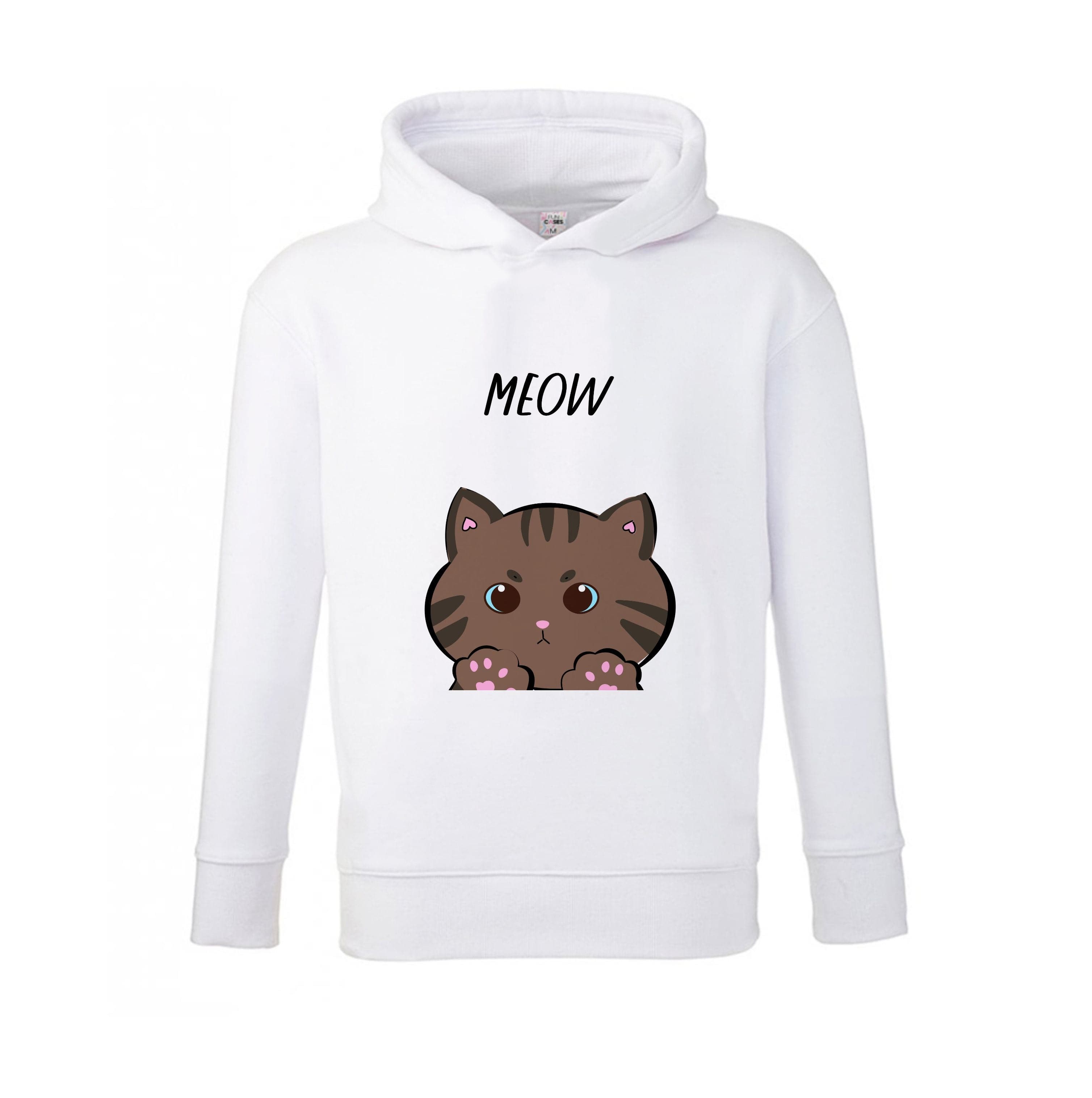 Meow Purple - Cats Kids Hoodie