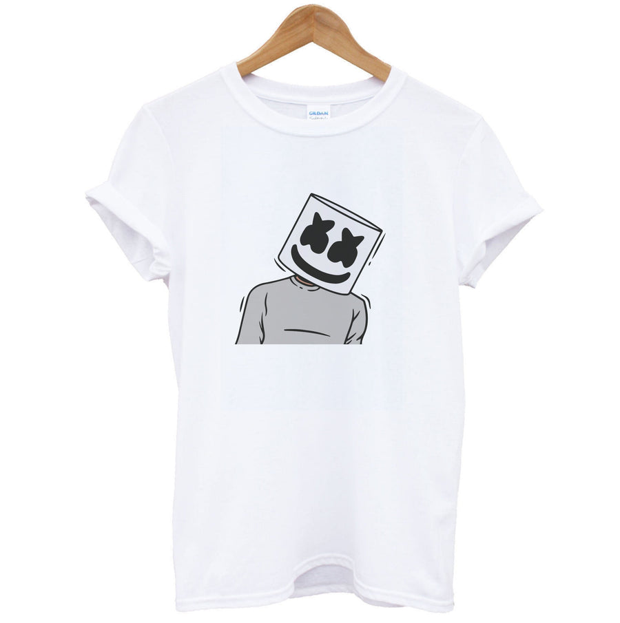 Grey Shirt - Marshmello T-Shirt