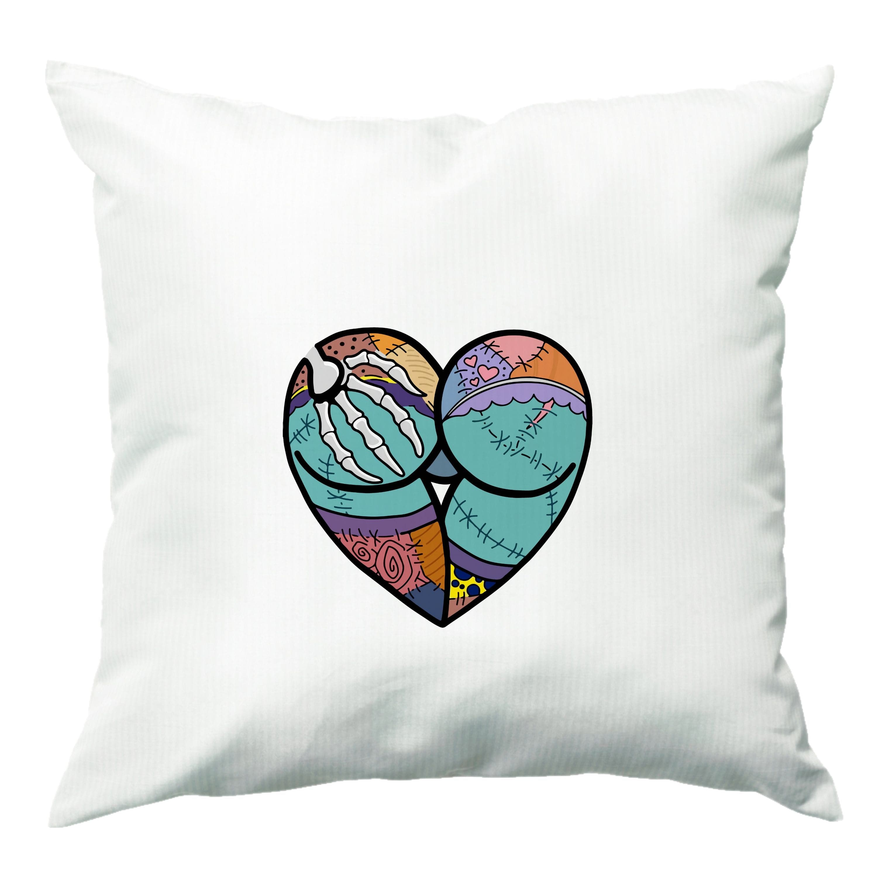 Sally And Jack Heart - TNBC Cushion