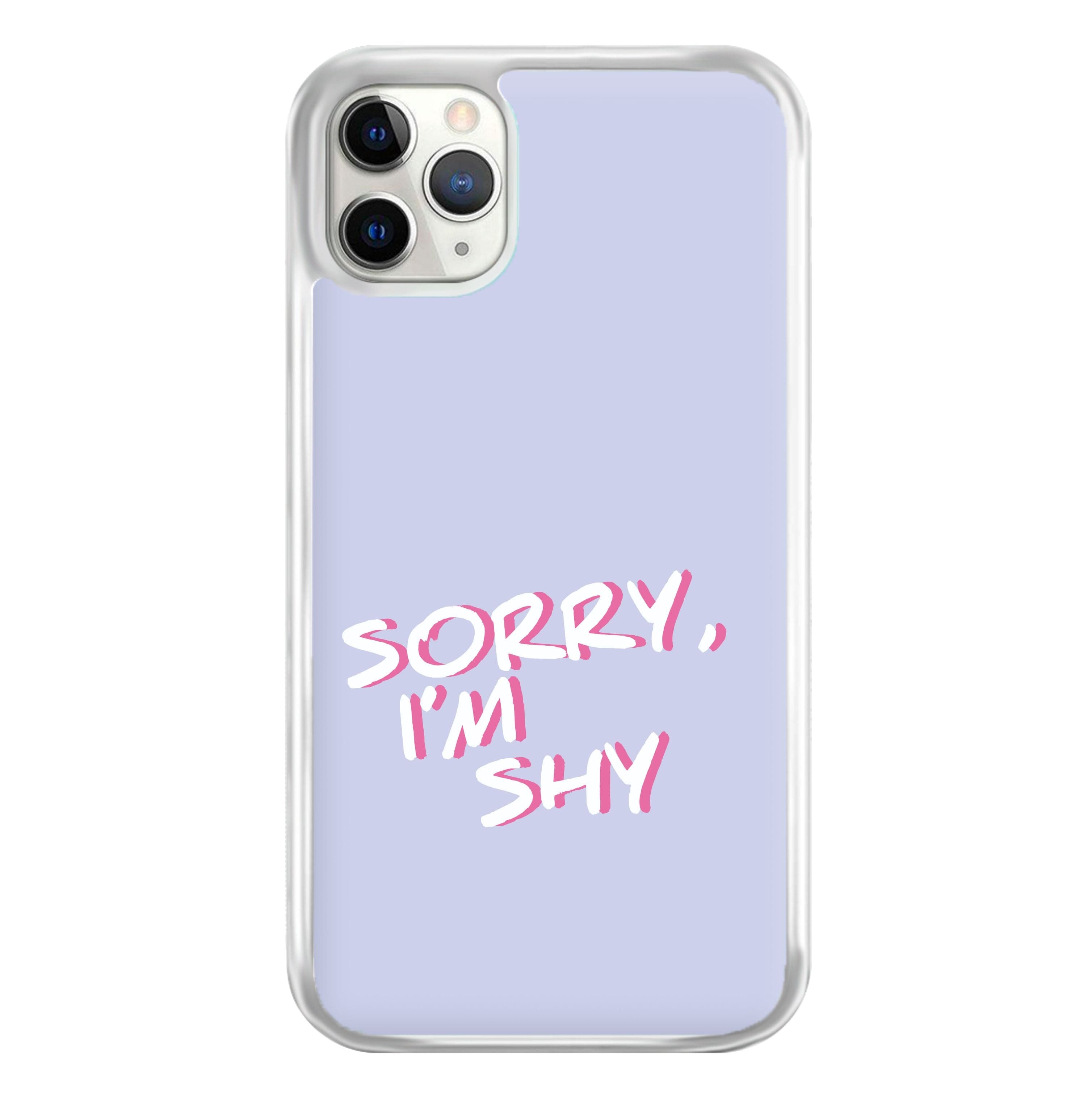 Sorry, I'm Shy - Nessat Phone Case