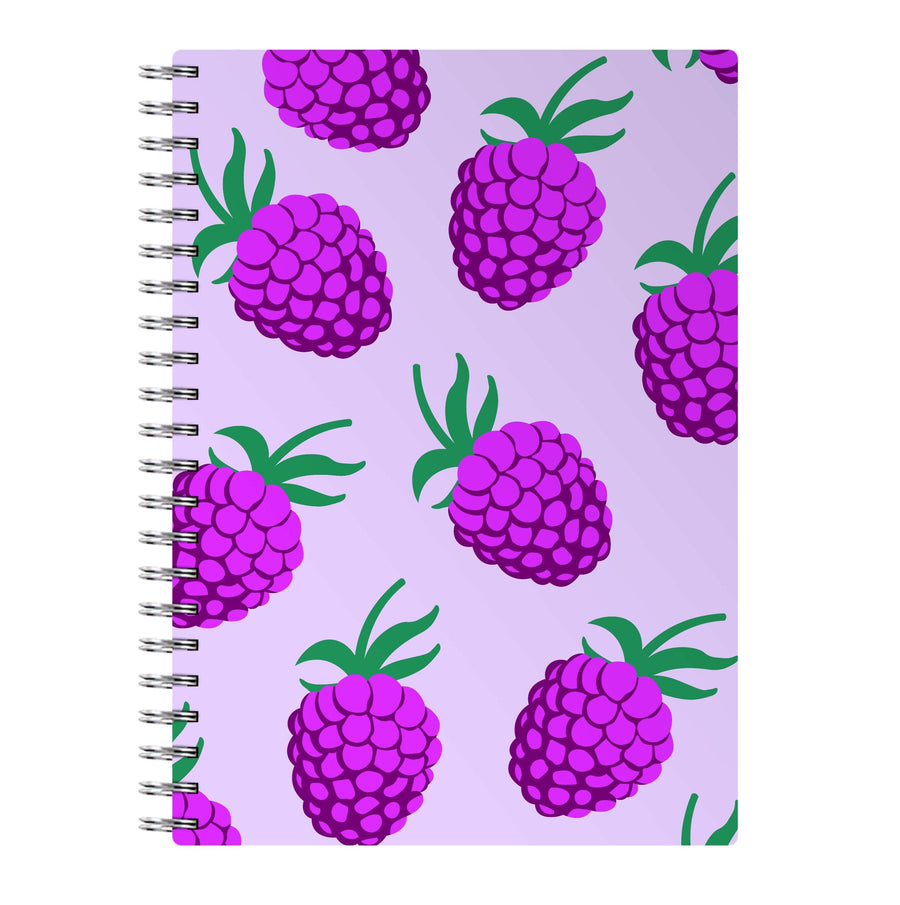 Rasberries - Fruit Patterns Notebook