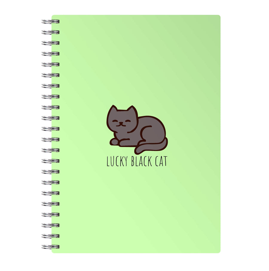 Lucky Black Cat - Cats Notebook