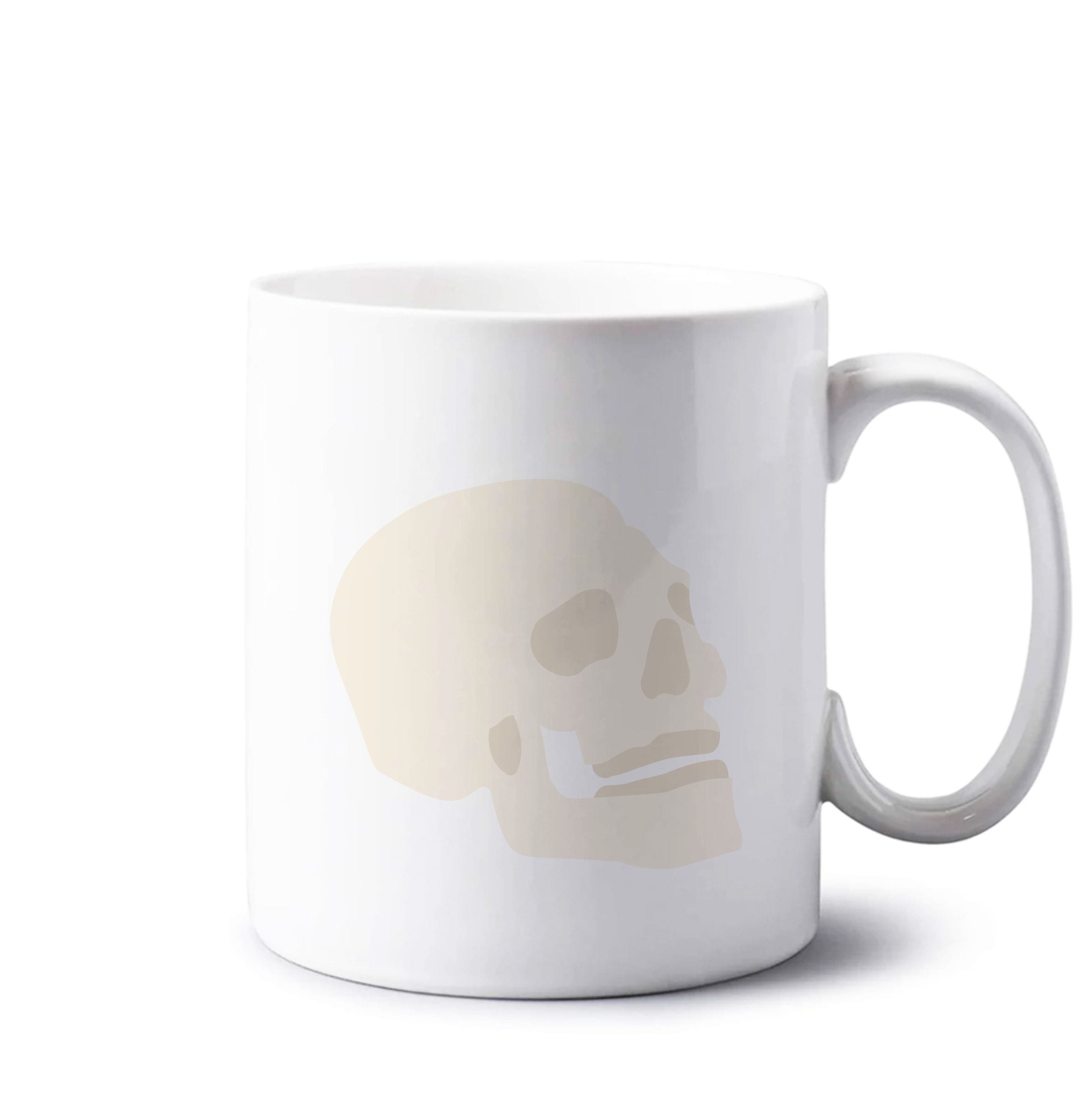 Skull Outline - Halloween Mug