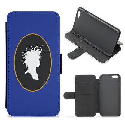 Portrait - Scissorhands Flip / Wallet Phone Case