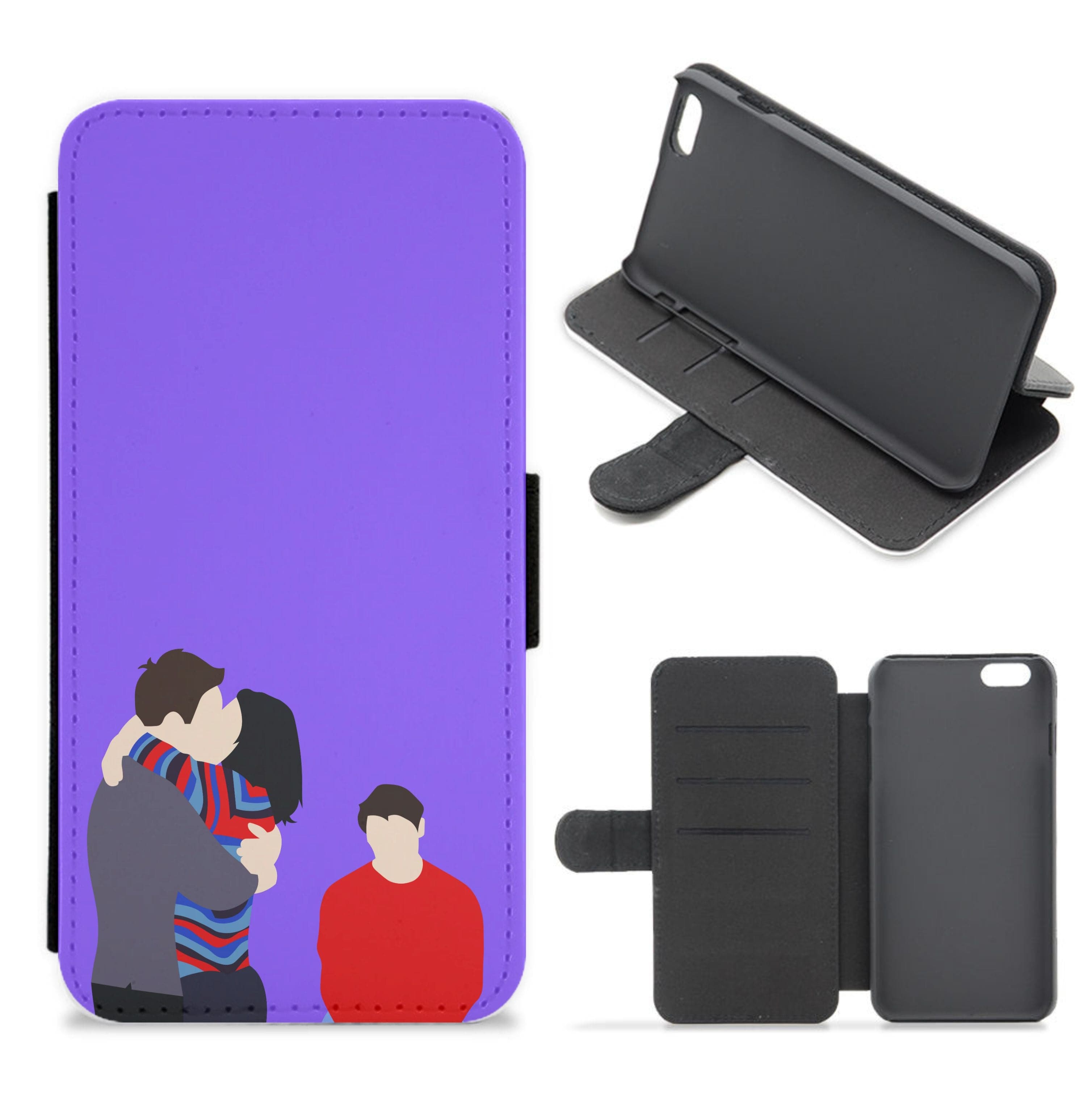 Just Kissing Flip / Wallet Phone Case