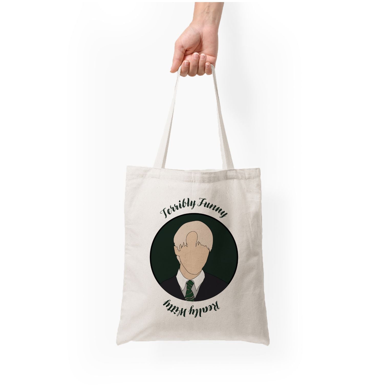 Terribly Funny, Really Witty Draco Malfoy Tote Bag