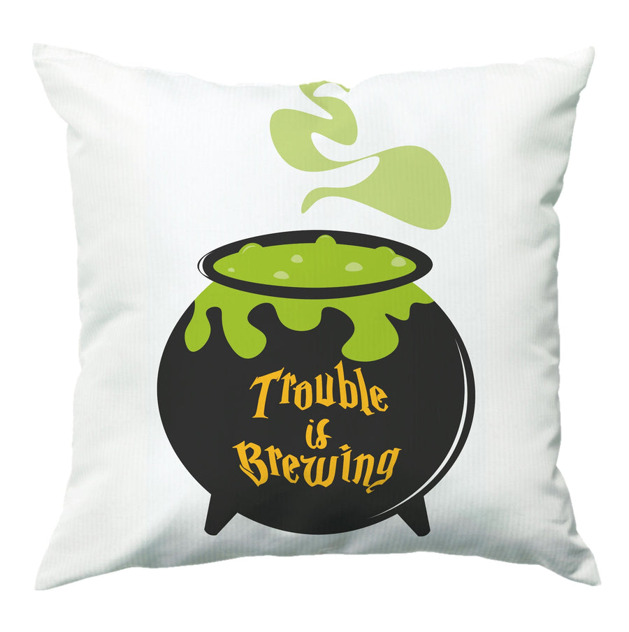 Trouble is Brewing - Hocus Pocus Cushion