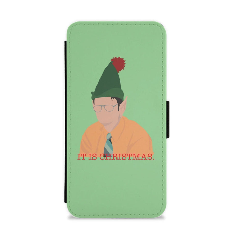 It Is Christmas - The Office Flip / Wallet Phone Case
